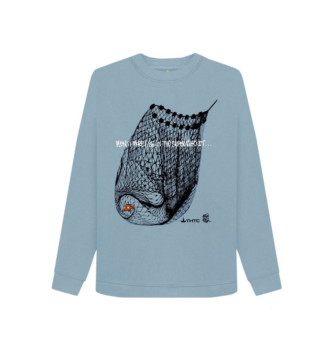 Plenty More Fish Women's Sweater | Organic Clothing