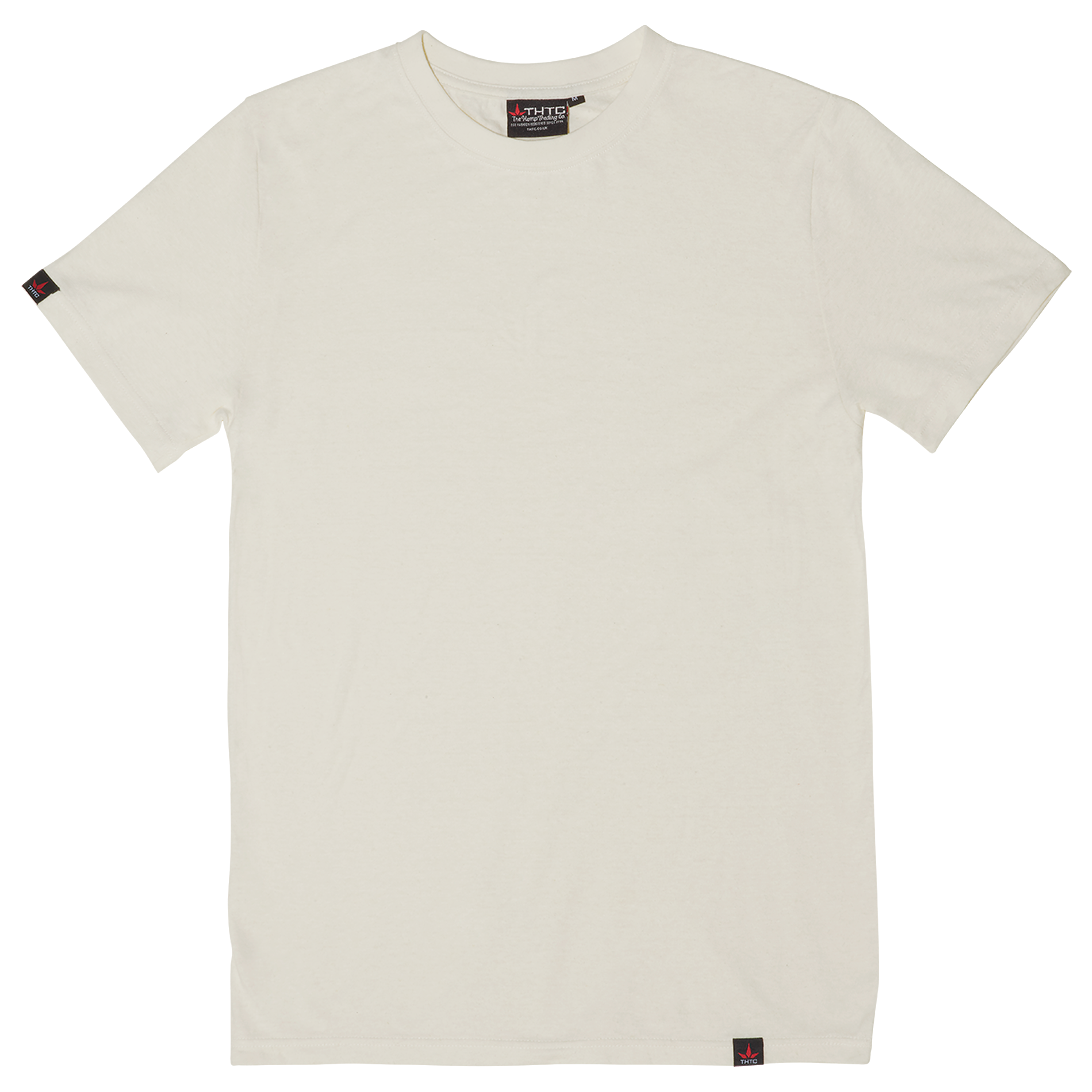 Hemp Originals T-Shirt Natural (Premium Weight) – THTC Clothing